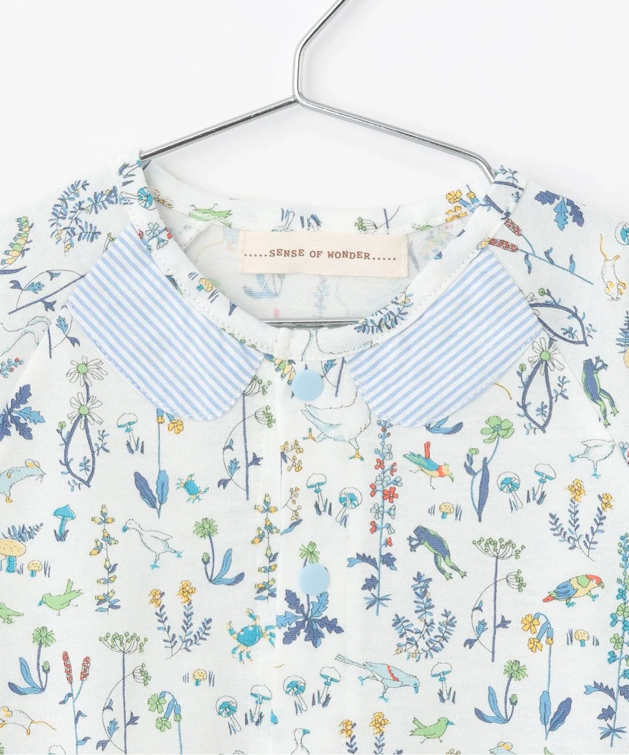 Комбинезон THEO Liberty Fabrics, хлопок, синий — фото 4