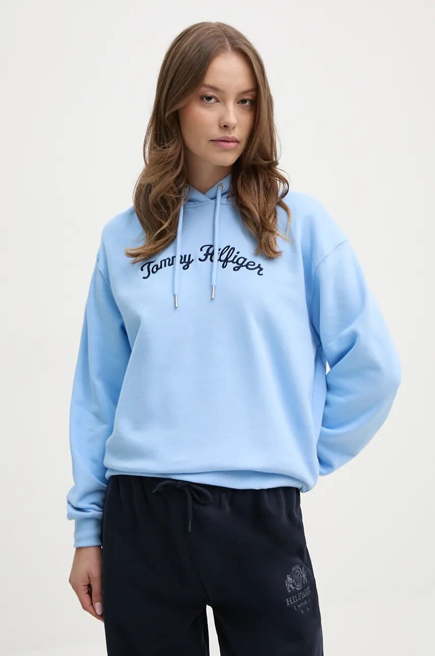 

Хлопковая толстовка Tommy Hilfiger, синий