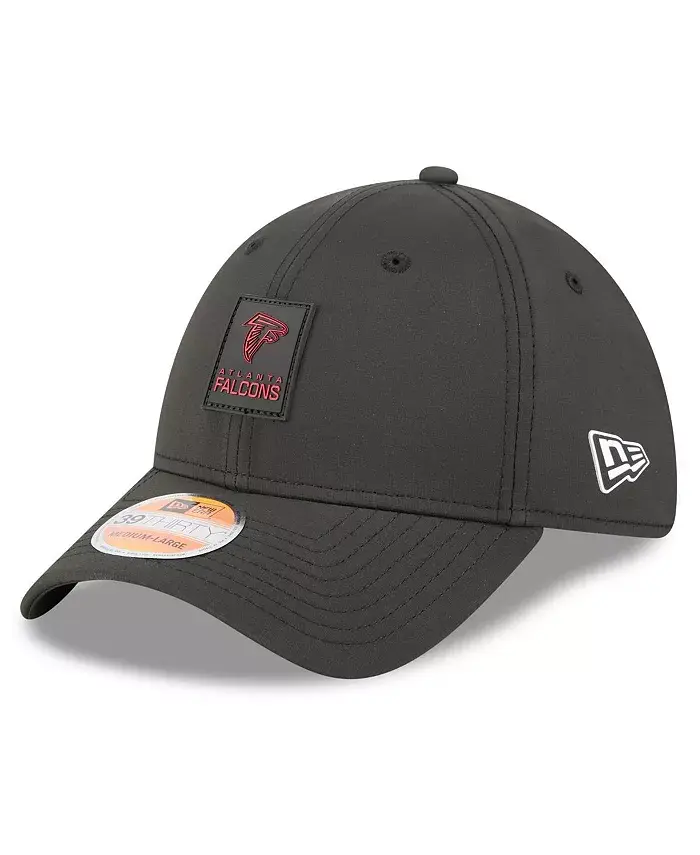 

Мужская черная кепка Atlanta Falcons 2025 Sideline 39THIRTY Flex New Era