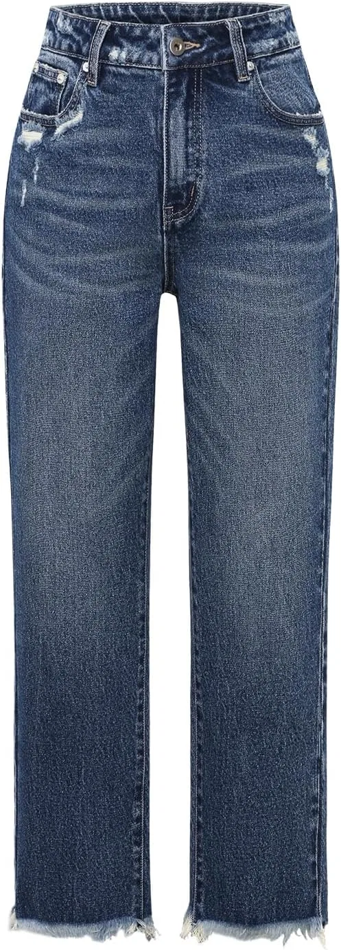 Джинсы прямые свободные, Dark Blue