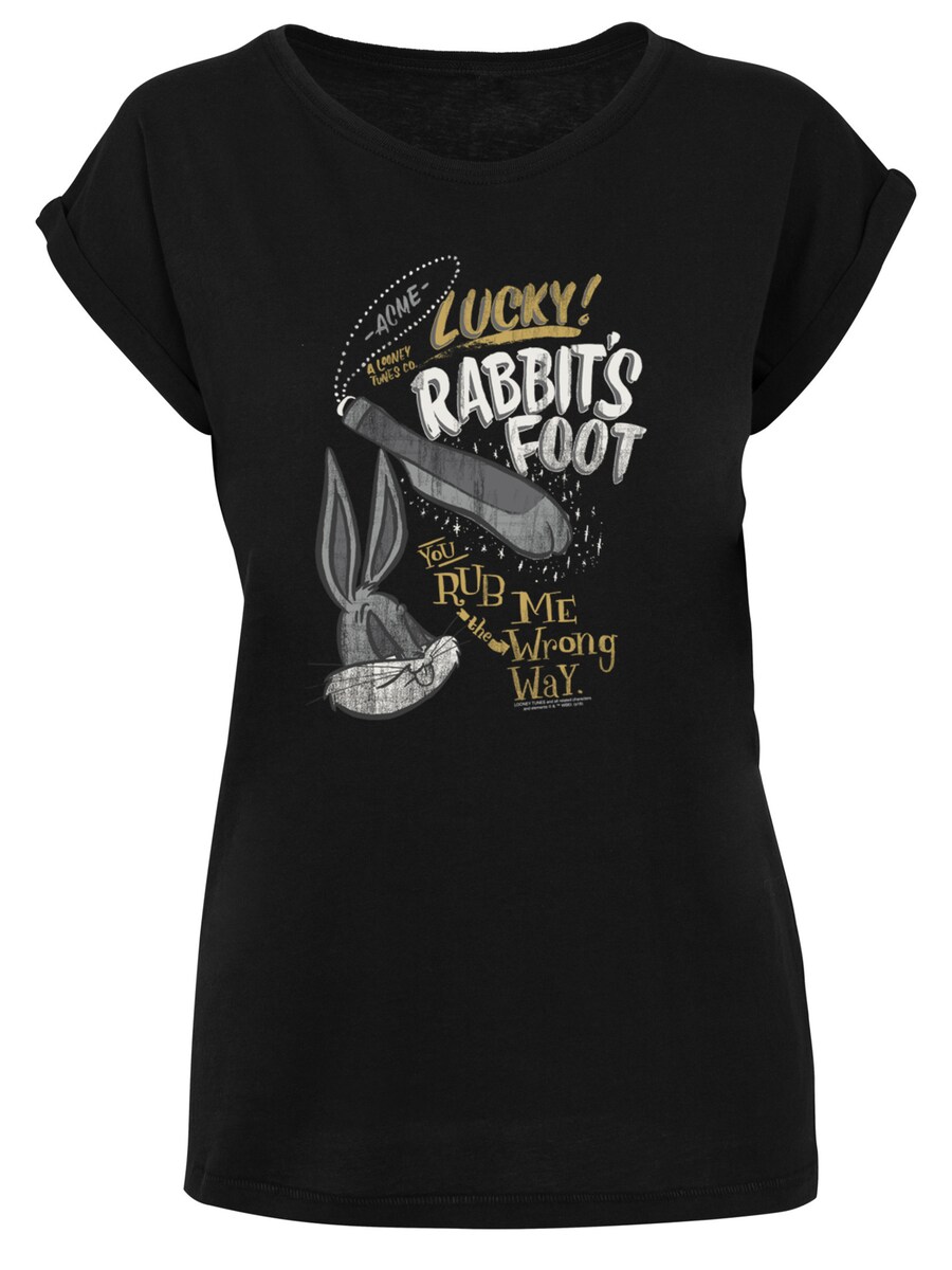 

Футболка F4NT4STIC Shirt Looney Tunes Bugs Bunny Rub Me The Wrong Way, черный