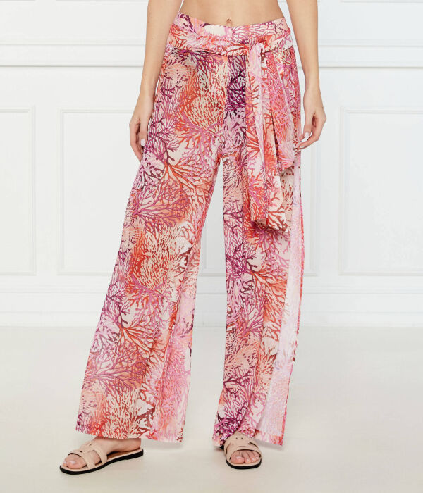 

Брюки Loose fit Guess, розовый