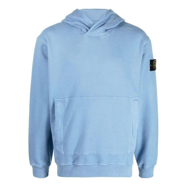 

Толстовка hoodie 'sky blue' Stone Island, голубой