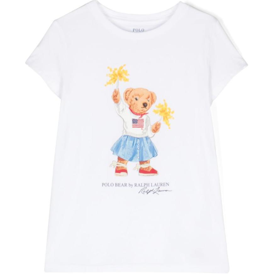 Polo Ralph Lauren Футболка SS24 White Kids'