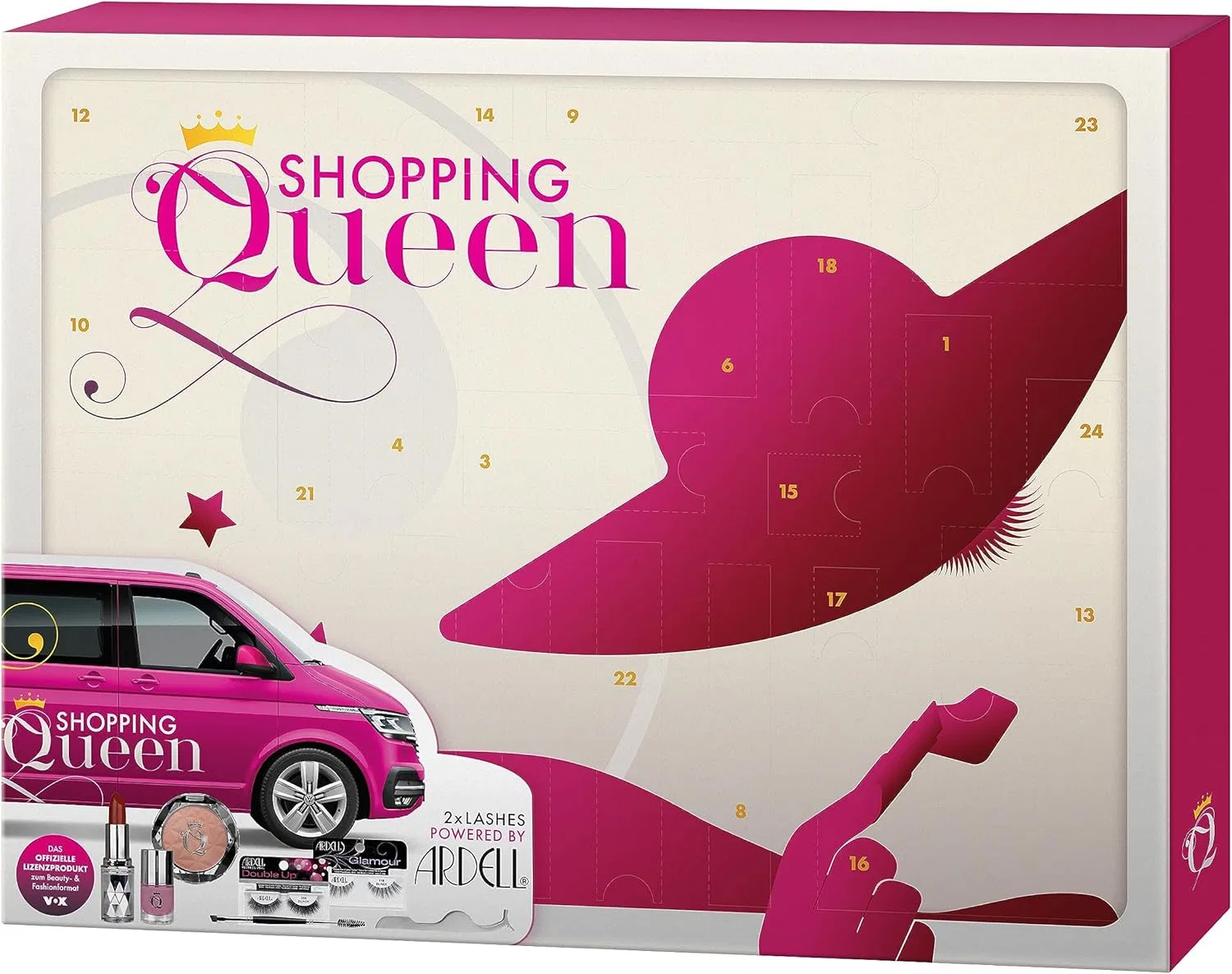 Набор косметики Advene и Shopping Queen KTN Dr. Neuberger GmbH Advent Calendar 2023-24