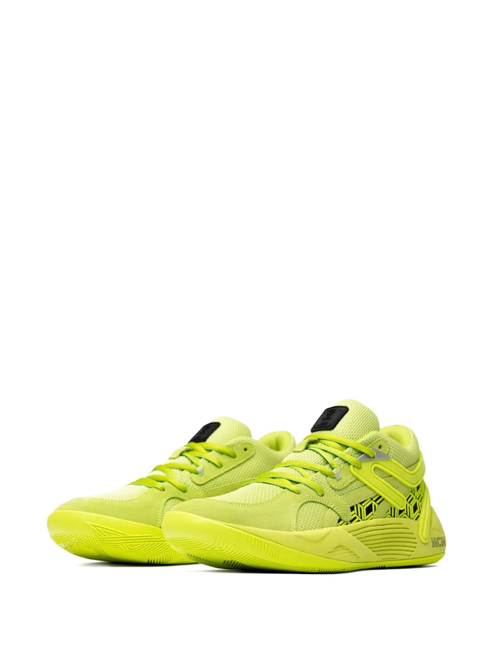 Кроссовки Blaze Court Green PUMA, желтый — фото 2