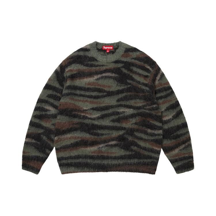 

Свитер Supreme Brushed Mohair Sweater 'Tiger Camo'