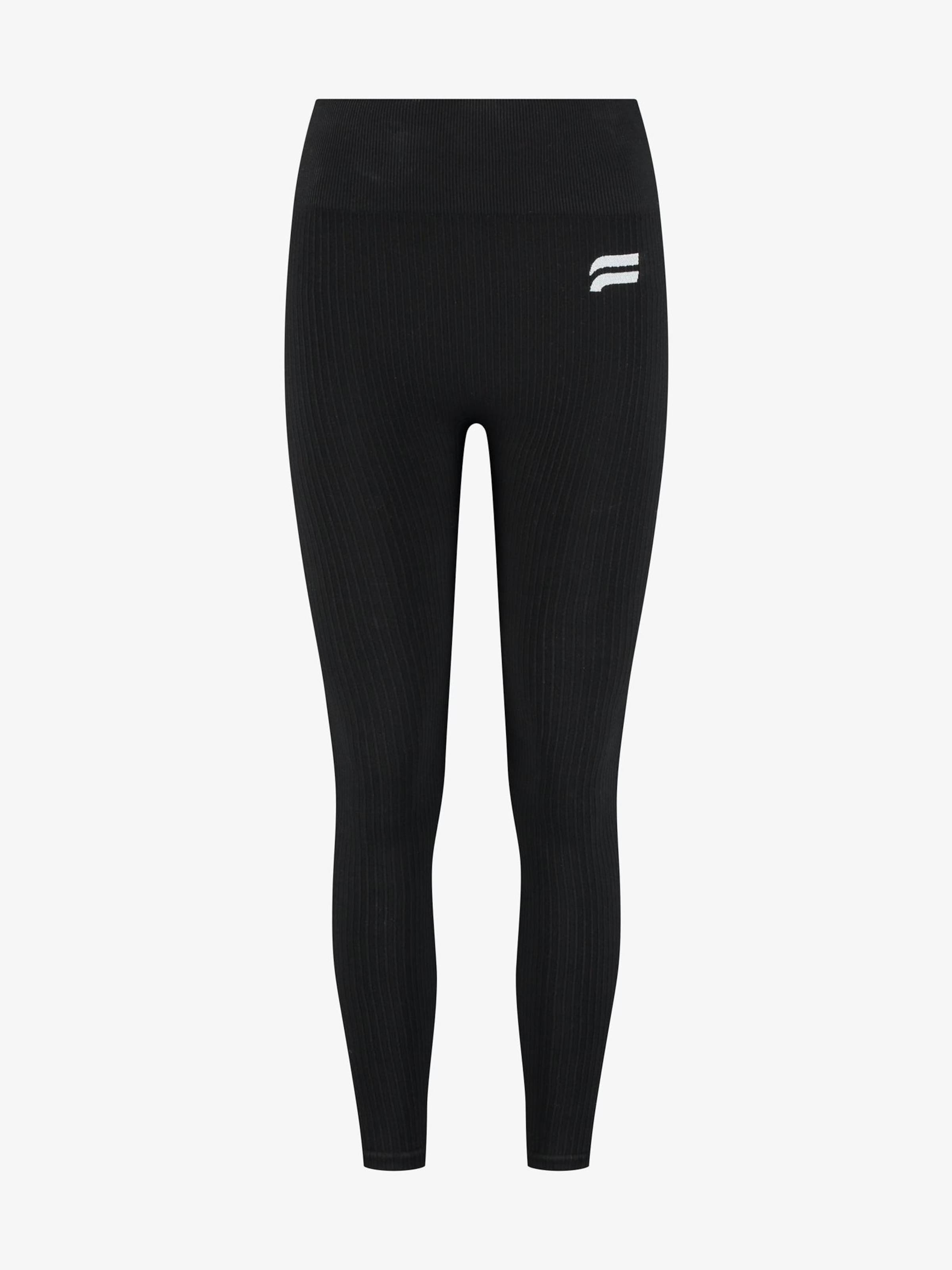 

Fortex Fitness Скинни леггинсы 'Seamless Essential' в черном цвете