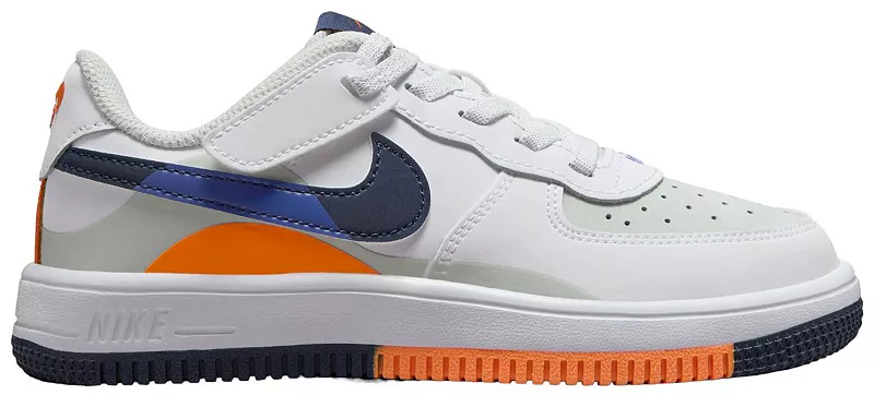 

Детские кроссовки Nike Preschool Force 1 Low LV8 2 EasyOn, цвет Silver/Navy