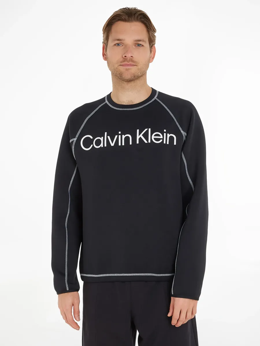 

Спортивная толстовка Calvin Klein "PW - SWEAT PULLOVER" Calvin Klein Sport, черный