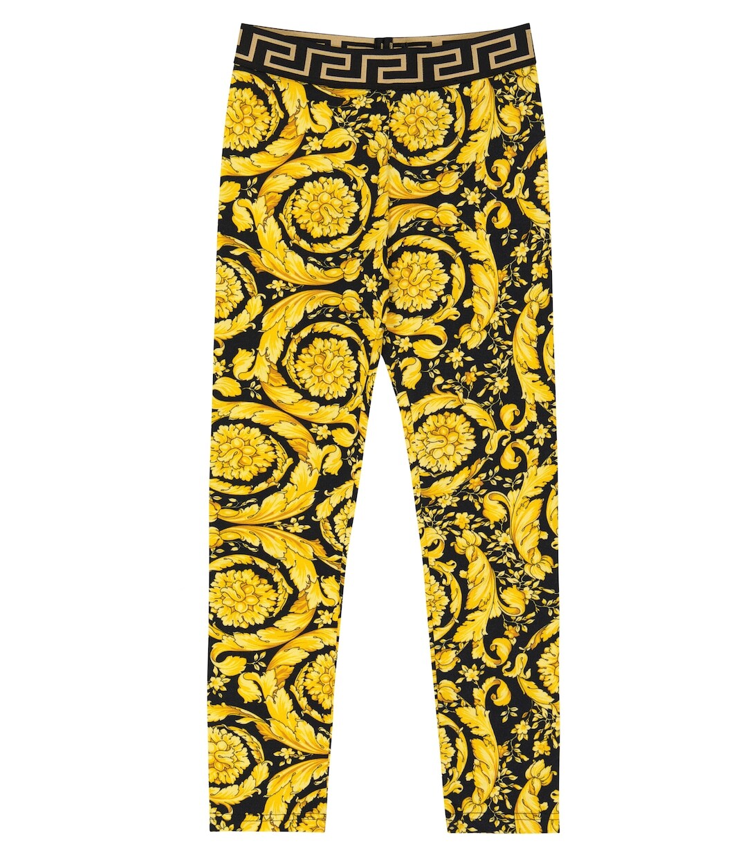 

Спортивные брюки с принтом из смесового хлопка Versace, золотой, Желтый, Спортивные брюки с принтом из смесового хлопка Versace, золотой