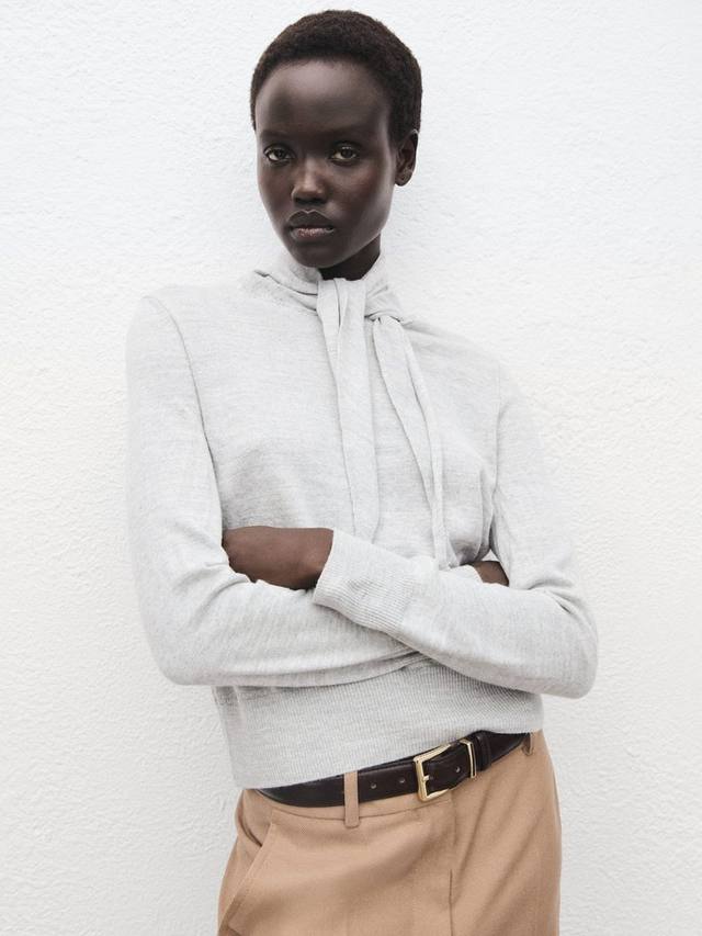 

Джемпер Amaio с завязками на горловине Mango, Grey