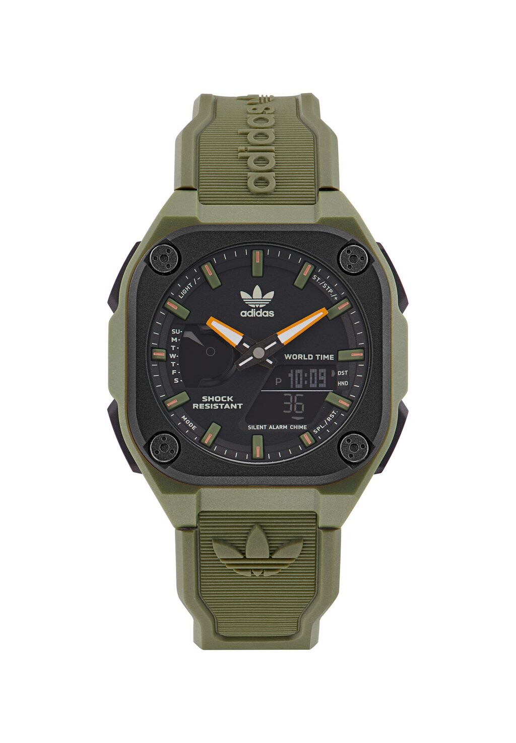 

Часы CITY TECH ONE adidas Originals, зеленый