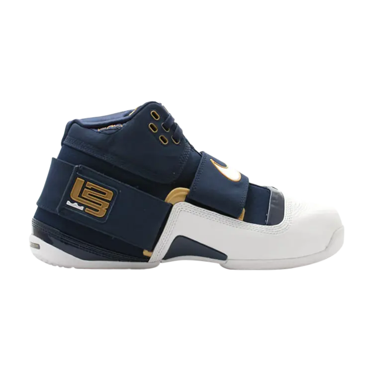 

Кроссовки Nike LeBron Zoom Soldier 1 'Midnight Navy', белый, Белый;черный, Кроссовки Nike LeBron Zoom Soldier 1 'Midnight Navy', белый