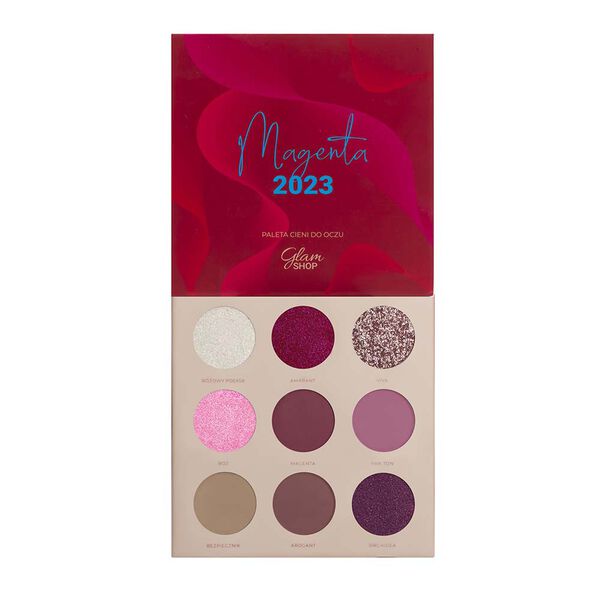 

Палитра теней для век, 16,2 г Glam Shop Magenta
