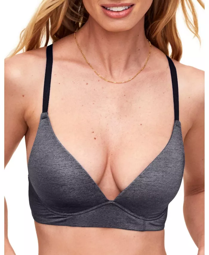

Женский бюстгальтер Helynn Contour Plunge с контурными чашками Adore Me, синий