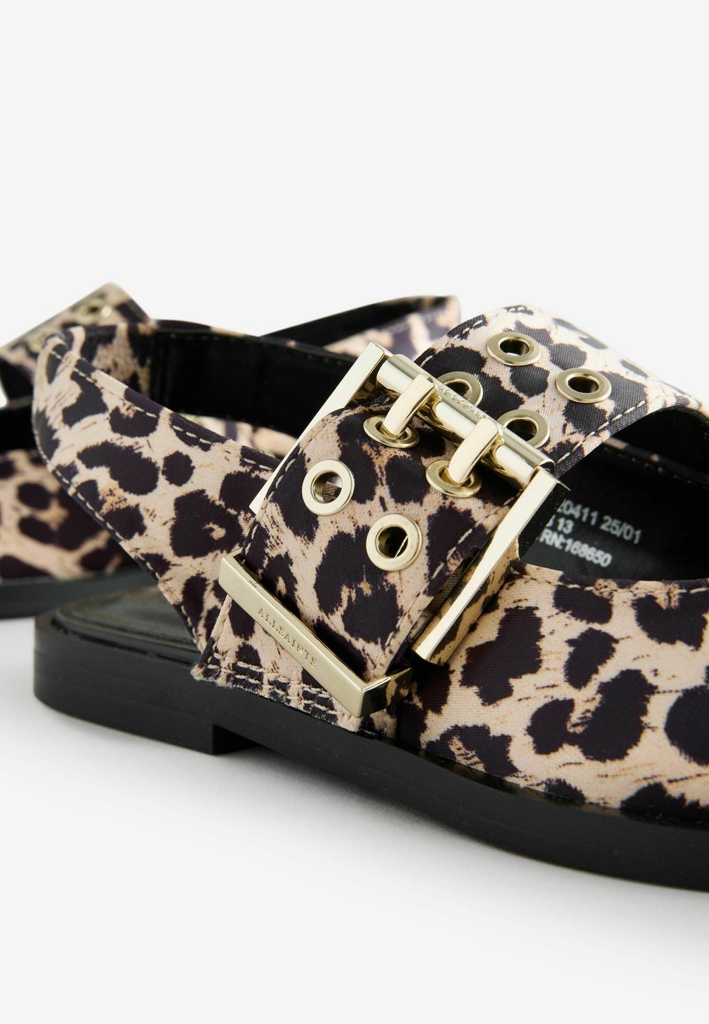 Балетки с ремешком на щиколотке REGULAR FIT - PRINT smALLSAINTS, коричневый — фото 4