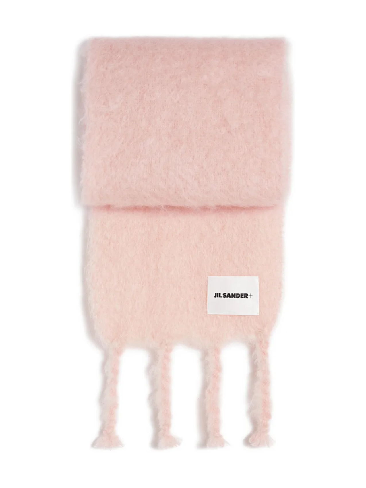 

Шарф из мохеровой смеси JIL SANDER+, розовый