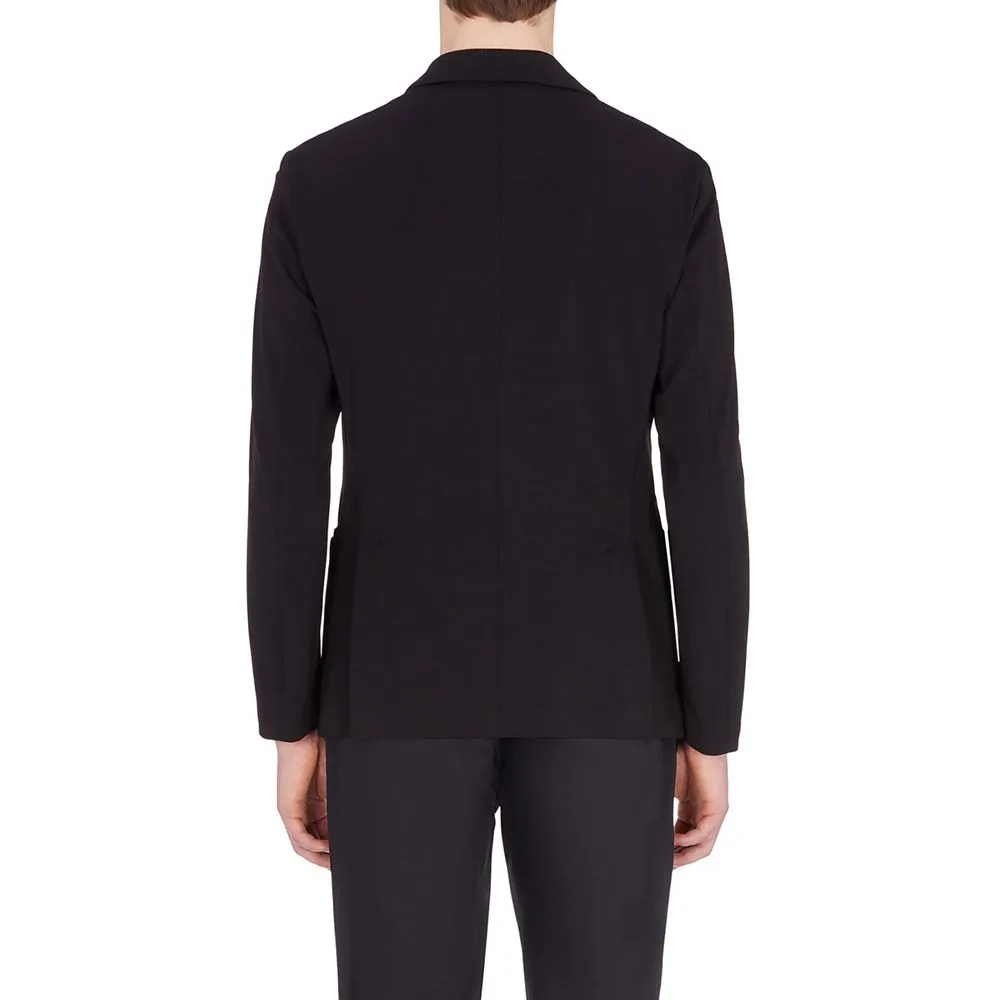 EMPORIO ARMANI SS23 Business Suit Coat Men's Black — фото 4