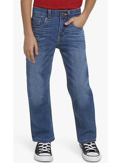 

Джинсы 514 Straight Fit Performance для мальчиков 4-7X Levi's, цвет UES - Medium Wash