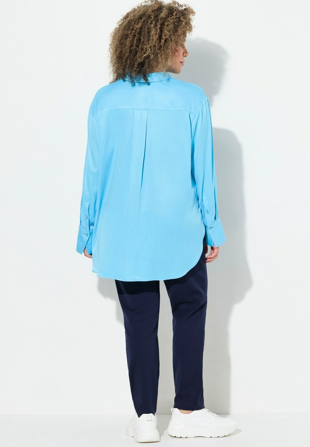 

Блуза LONGLINE Ulla Popken, бирюзовый