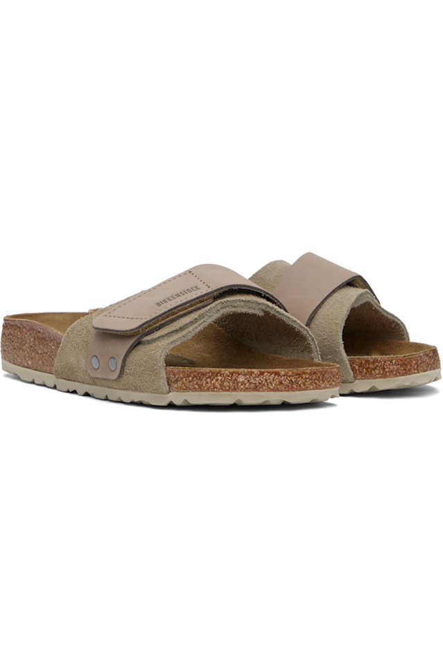 Узкие сандалии Oita Birkenstock, цвет taupe — фото 4
