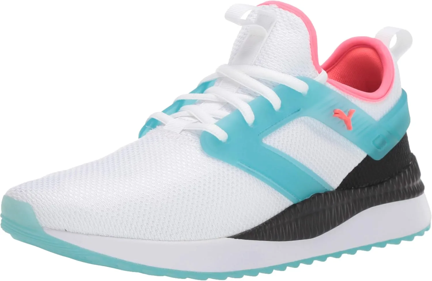 Мужские кроссовки Puma Pacer Next Excel, белый/черный/синий/розовый