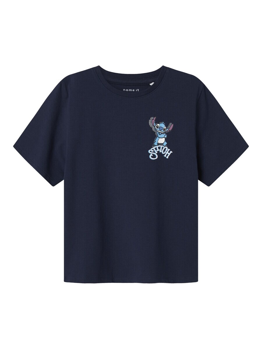 

Футболка NAME IT Shirt Stitch, темно-синий/светло-синий