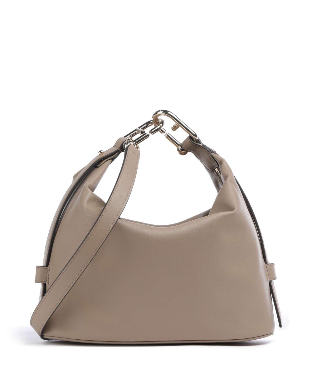 

Сумка Nuvola m из мелкозернистой кожи Furla, коричневый