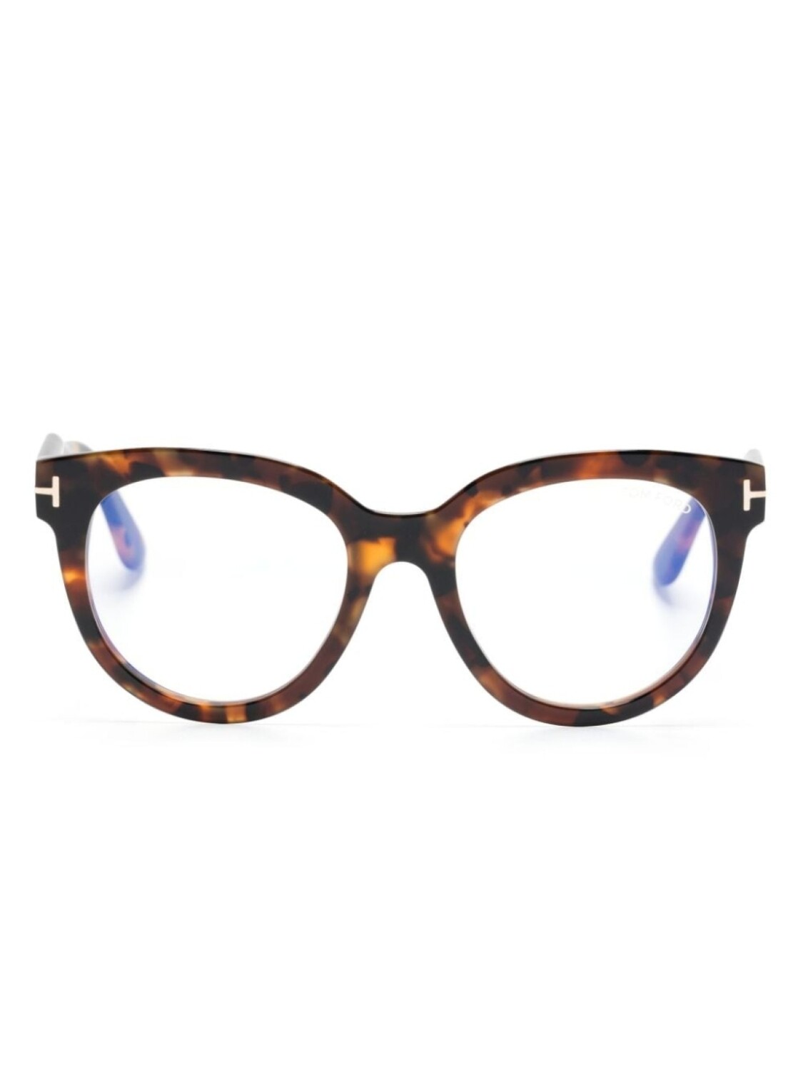 

TOM FORD Eyewear очки в оправе 'бабочка', коричневый