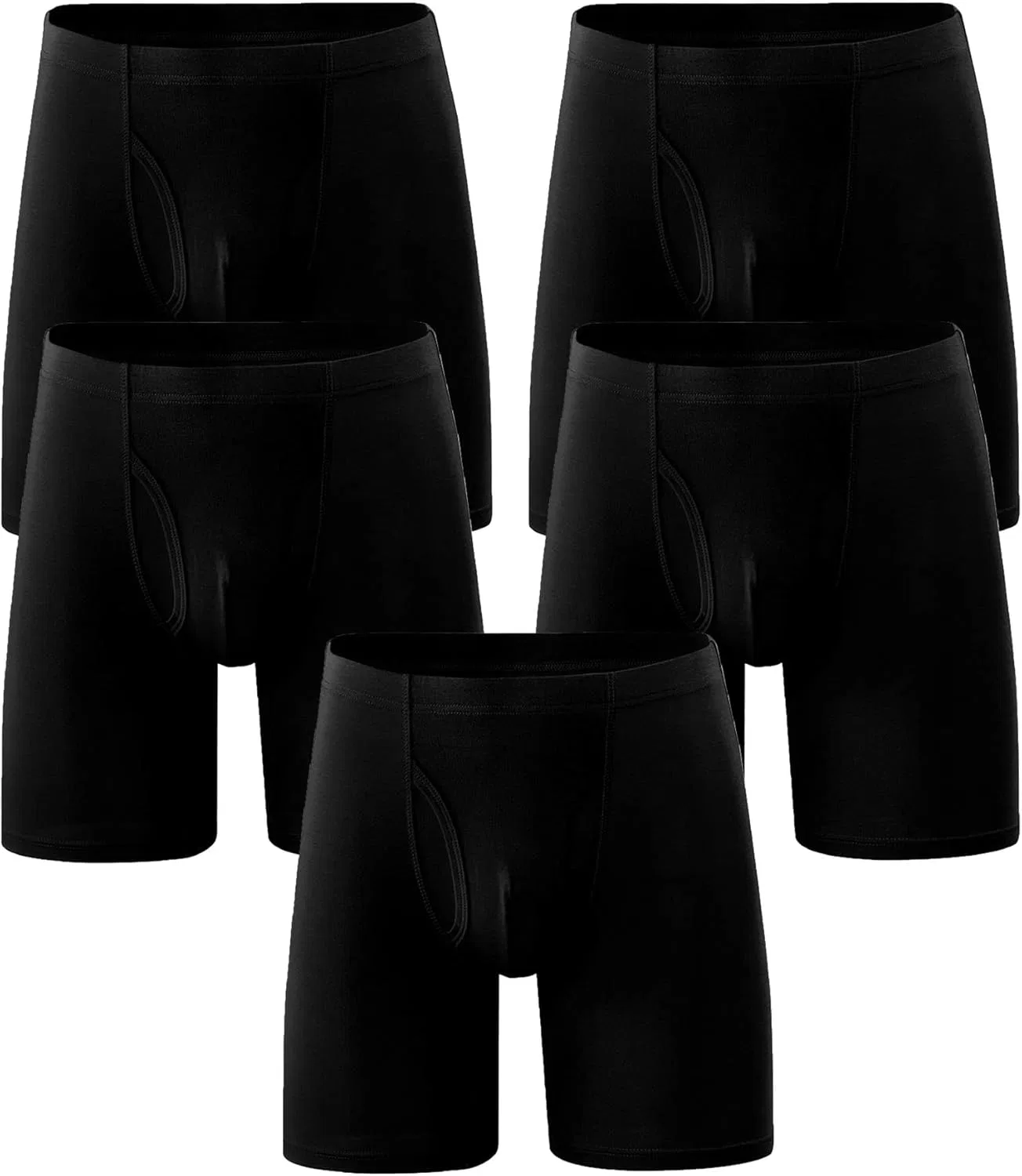 Боксеры дышащие Black5pc