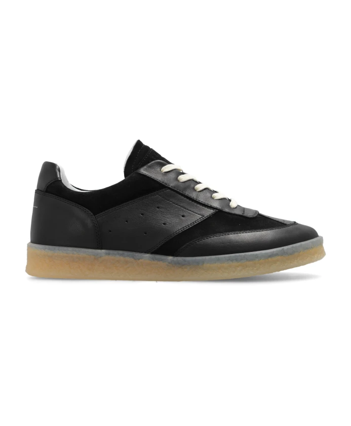 

Кожаные кроссовки Mm6 Maison Margiela, черный