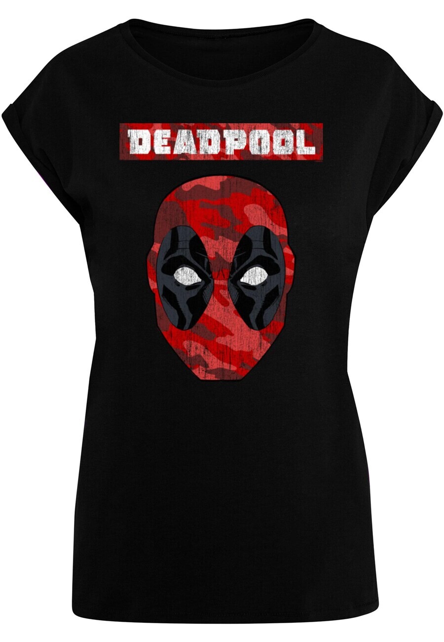 

Футболка ABSOLUTE CULT Shirt Deadpool - Camo Head, черный