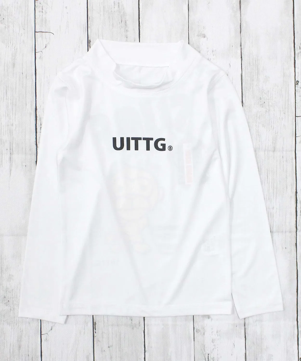 Рашгард с длинным рукавом UITTG с принтом, угольный — фото 4