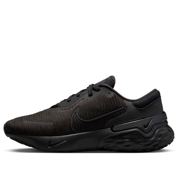 

Кроссовки renew run 4 'black' Nike, черный