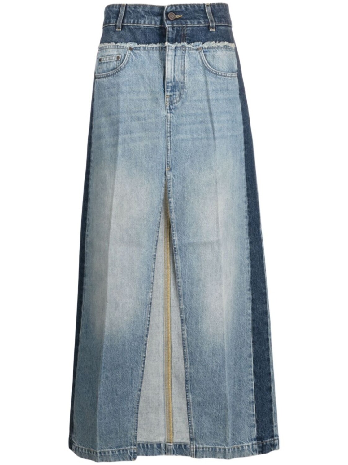 

Stella McCartney джинсовая юбка макси, синий