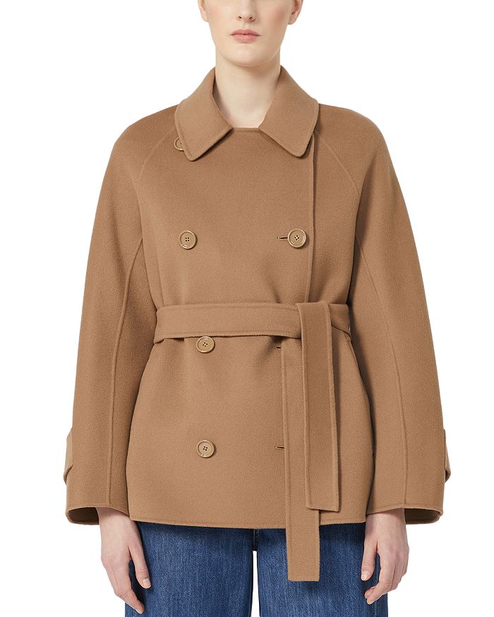 

Луи Шерстяное Короткое Пальто Max Mara, коричневый/бежевый