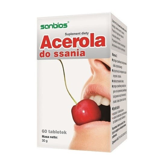

Sanbios, Acerola Lozenge 60T укрепляет иммунитет