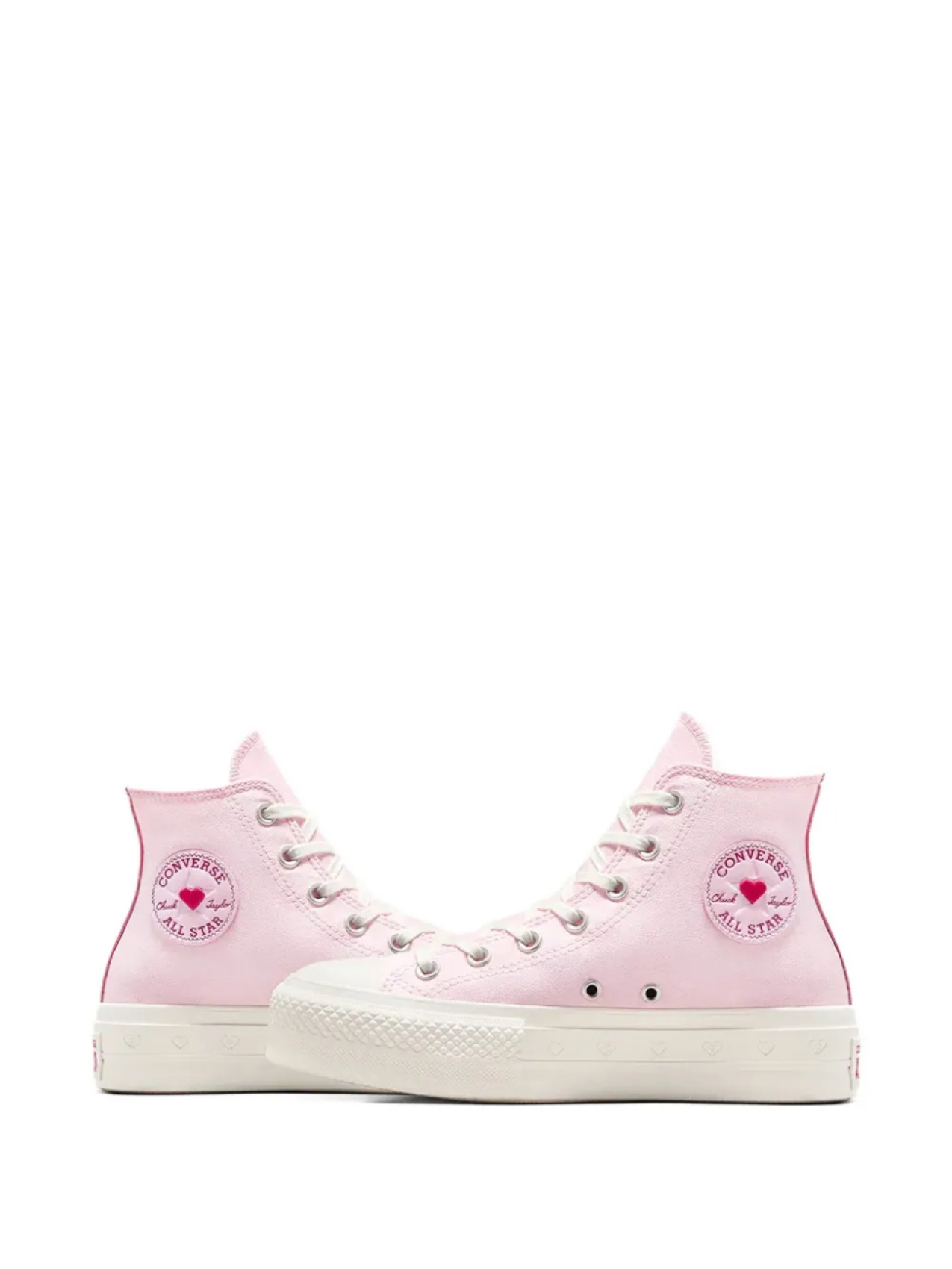 Высокие парусиновые кеды Chuck Taylor All-Star Converse, розовый — фото 4