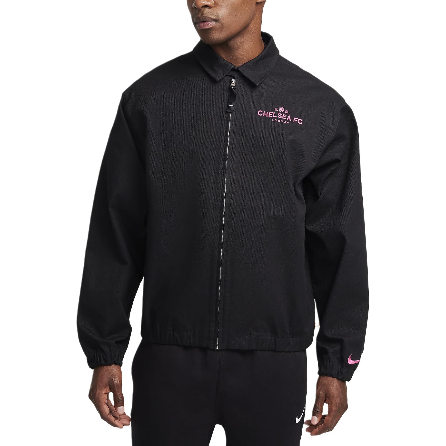 Nike Куртка Chelsea FC мужская black/pink — фото 3