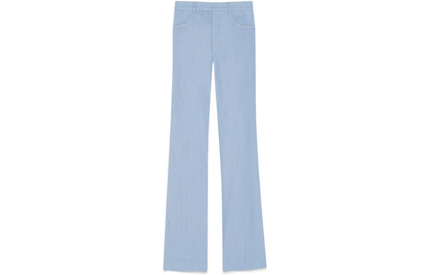 

Джинсы женские светло-голубые Saint Laurent