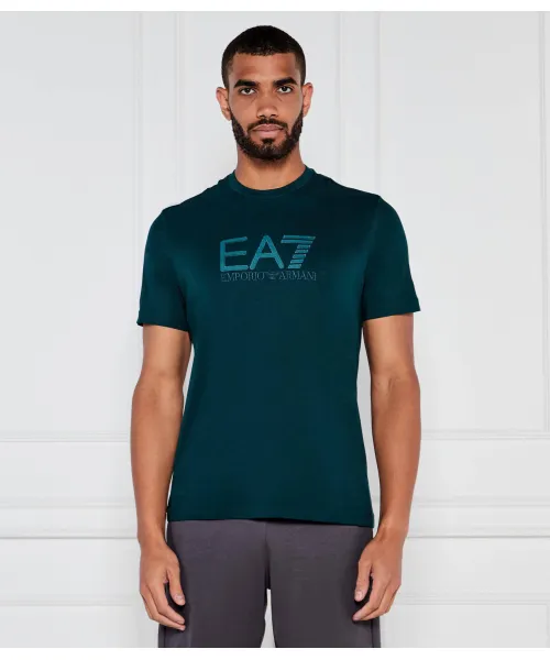 

Футболка Regular fit Ea7, зеленый