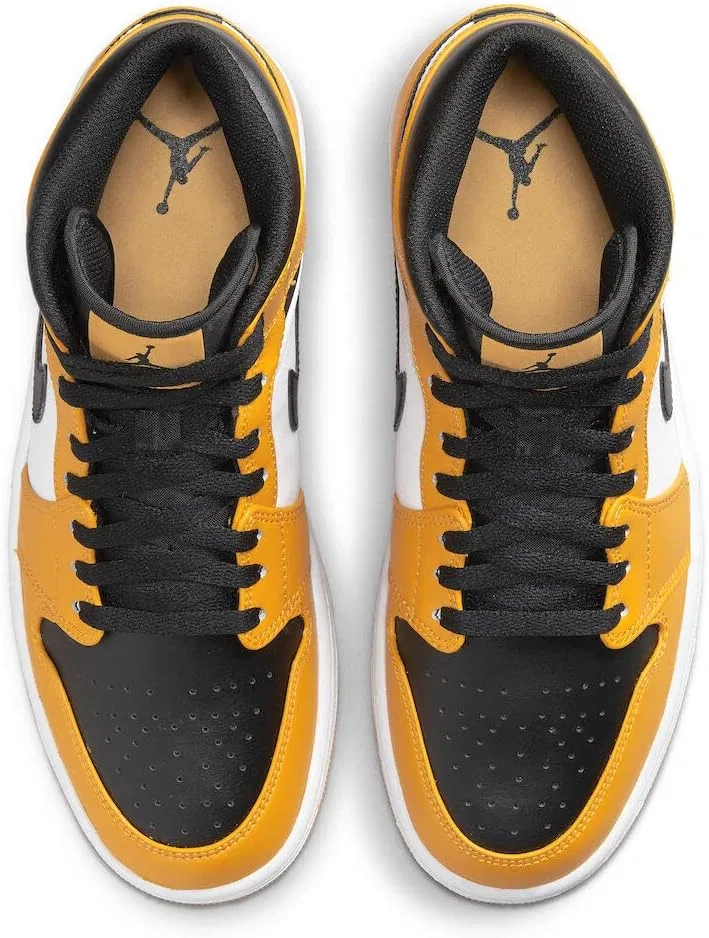 Мужские футбольные бутсы Nike Court Borough Mid Winter, Taxi Black White — фото 4