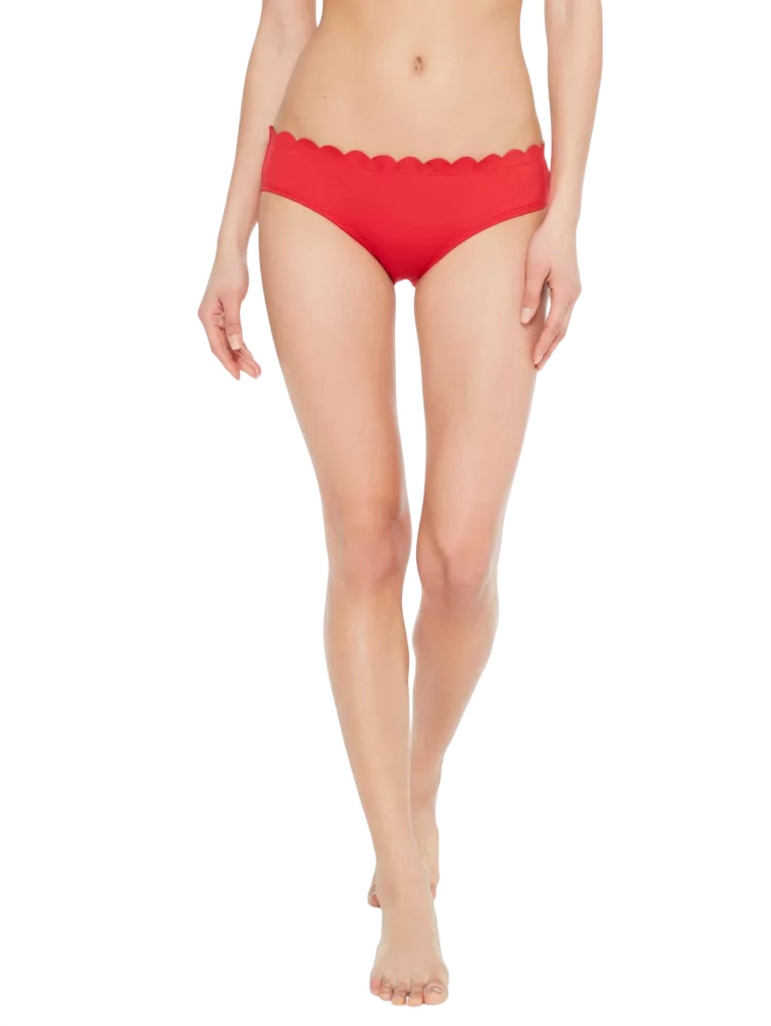 

Хипстерские шорты Core Scalloped в цвете Rosa Red Kate Spade