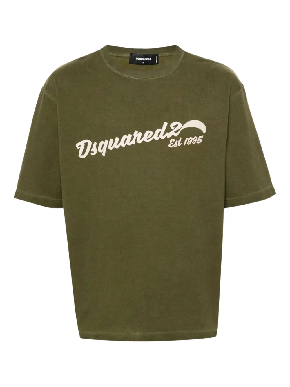 

Футболка с вышитым логотипом DSQUARED2, зеленый