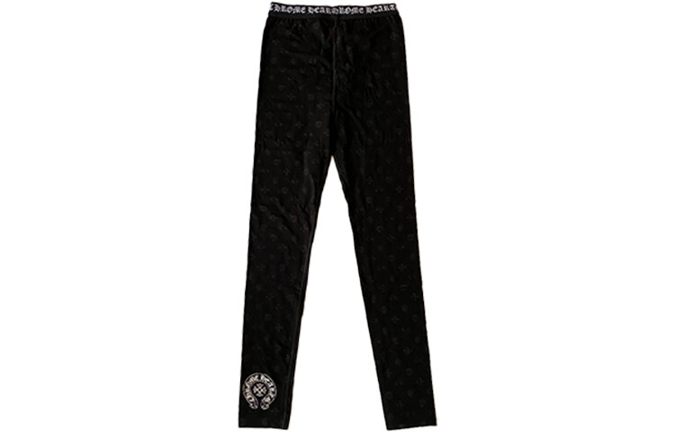 

Женские леггинсы Chrome Hearts, Черный