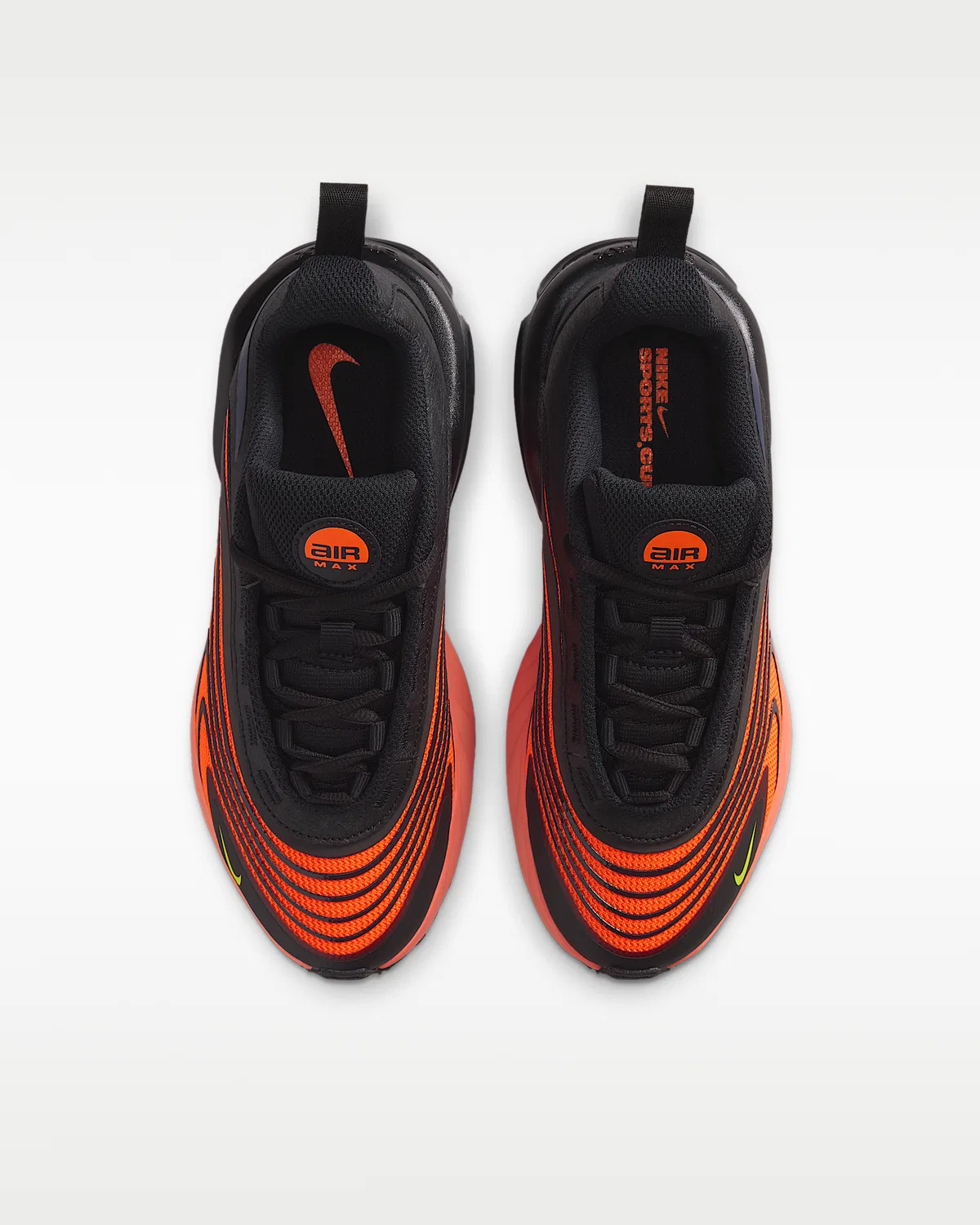 Кроссовки Nike Air Max Fire для детей старшего возраста, Hyper Crimson/Black/Blackened Blue/Lemon Venom — фото 4