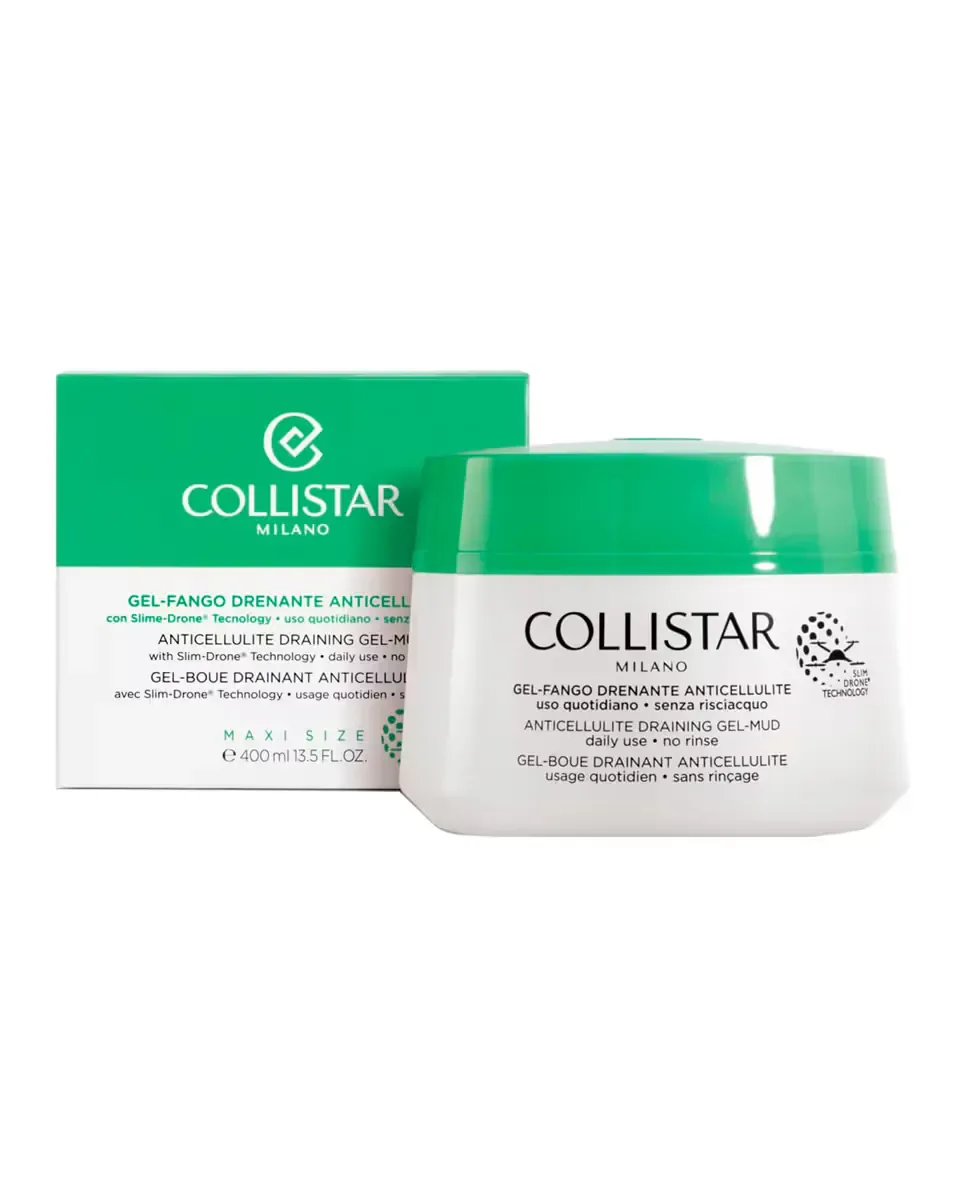 Гель для умывания Collistar — Гель слизеобразующей грязи для дренажа против целлюлита, 400 мл — фото 2