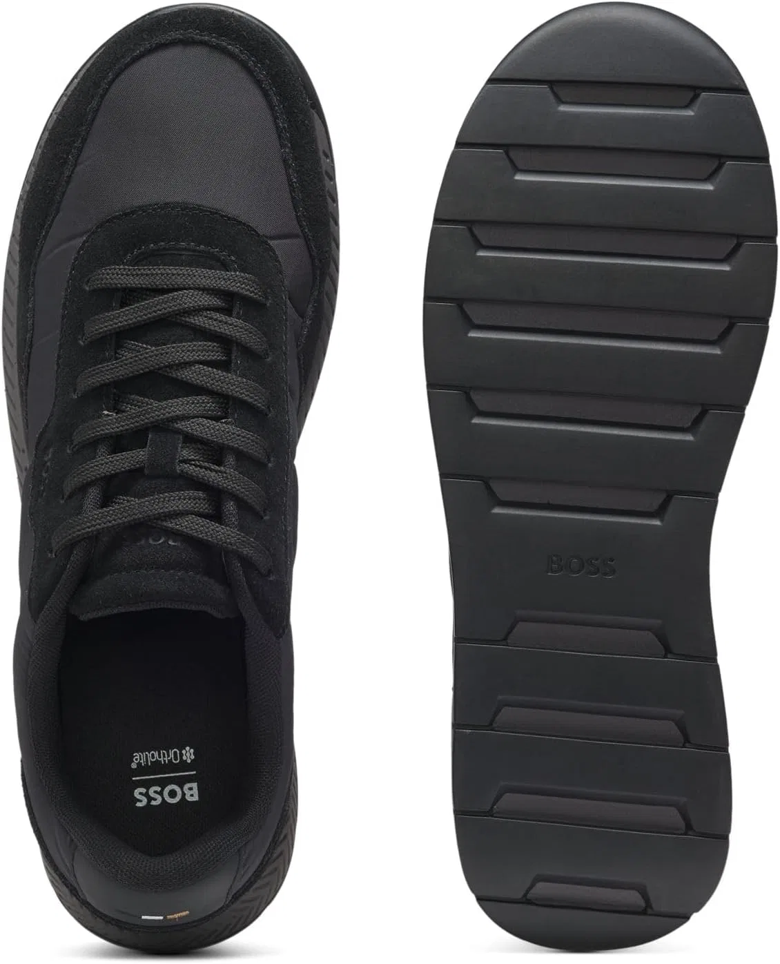 Мужские кроссовки BOSS Titanium Runn sdnypa, Black — фото 4