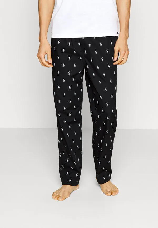 Пижамные штаны для сна Polo Ralph Lauren, Black